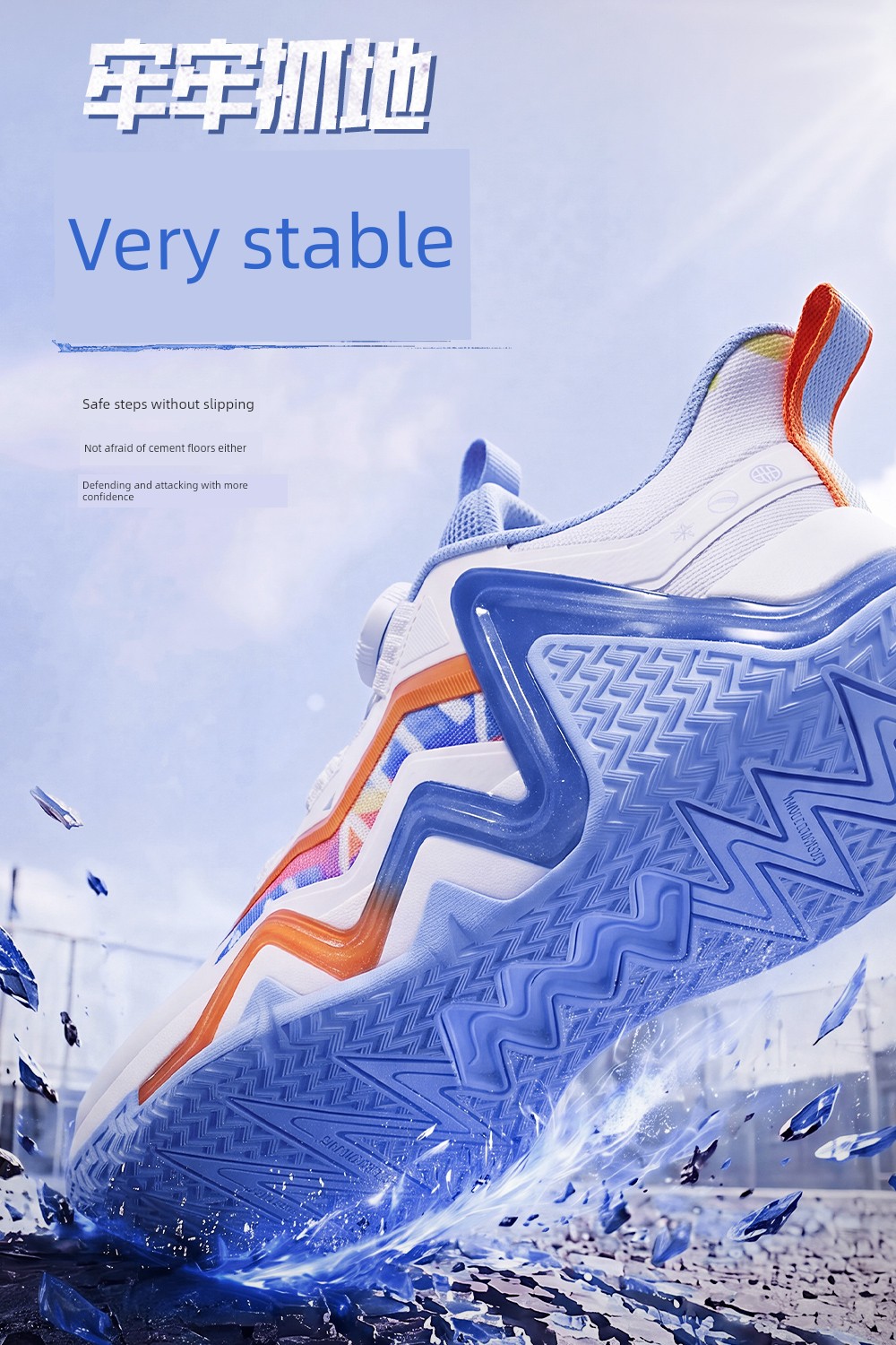 Anta Kids Reverse Scale | Basketball Shoes for Boys, New Professional Youth Model, Official Flagship Store Genuine Sports Shoes — 9