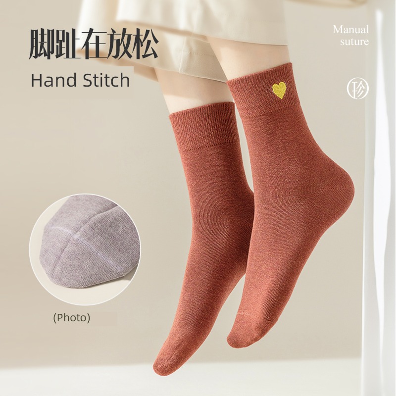 Hosiery children Spring and Autumn Antibacterial Sweat absorption Cotton Stockings
