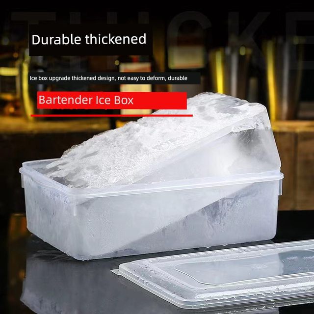 Bar book frozen ice box, large ice box, storage box, frozen ice box, ice box, plastic sealed box, fresh storage box