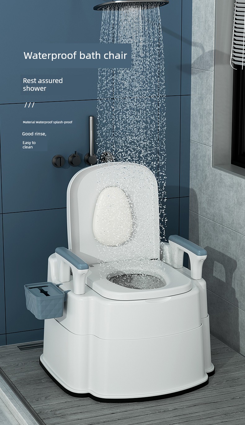 Movable For Home Elderly Deodorizing Filter Indoor Toilet — 11