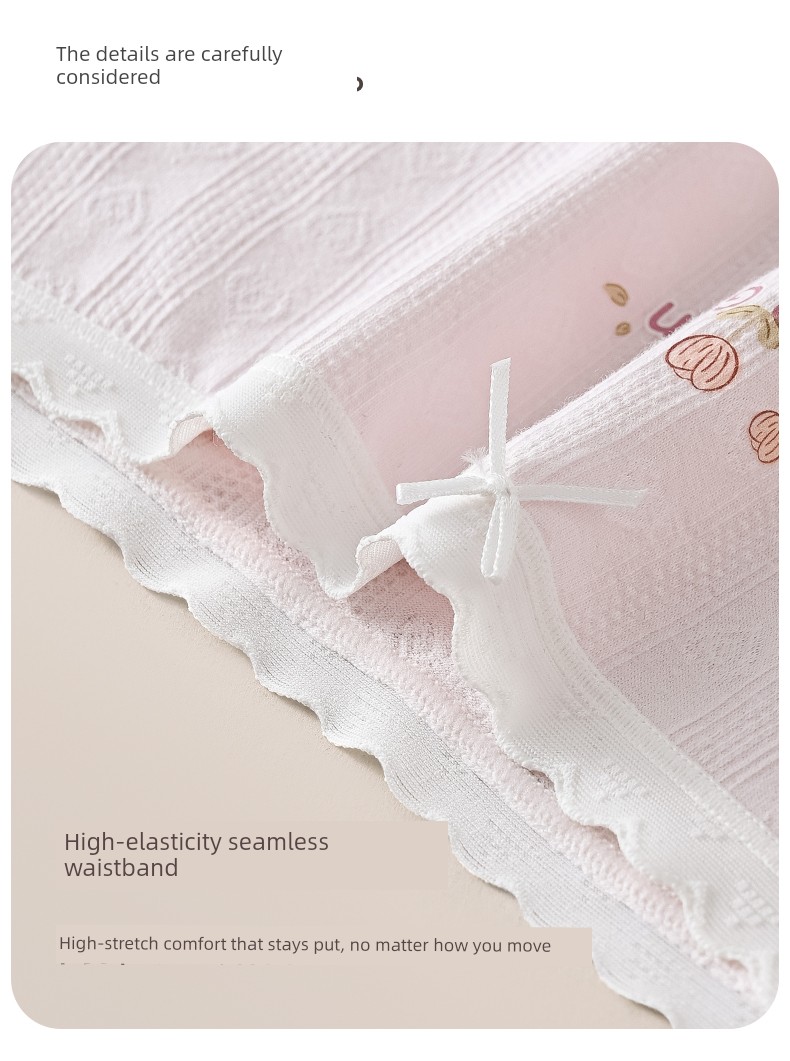 Girl Underwear Children's Development Period 10-14 Years Old Young Adult Primary School Junior High School Students Pure Cotton Summer Kids Briefs — 3