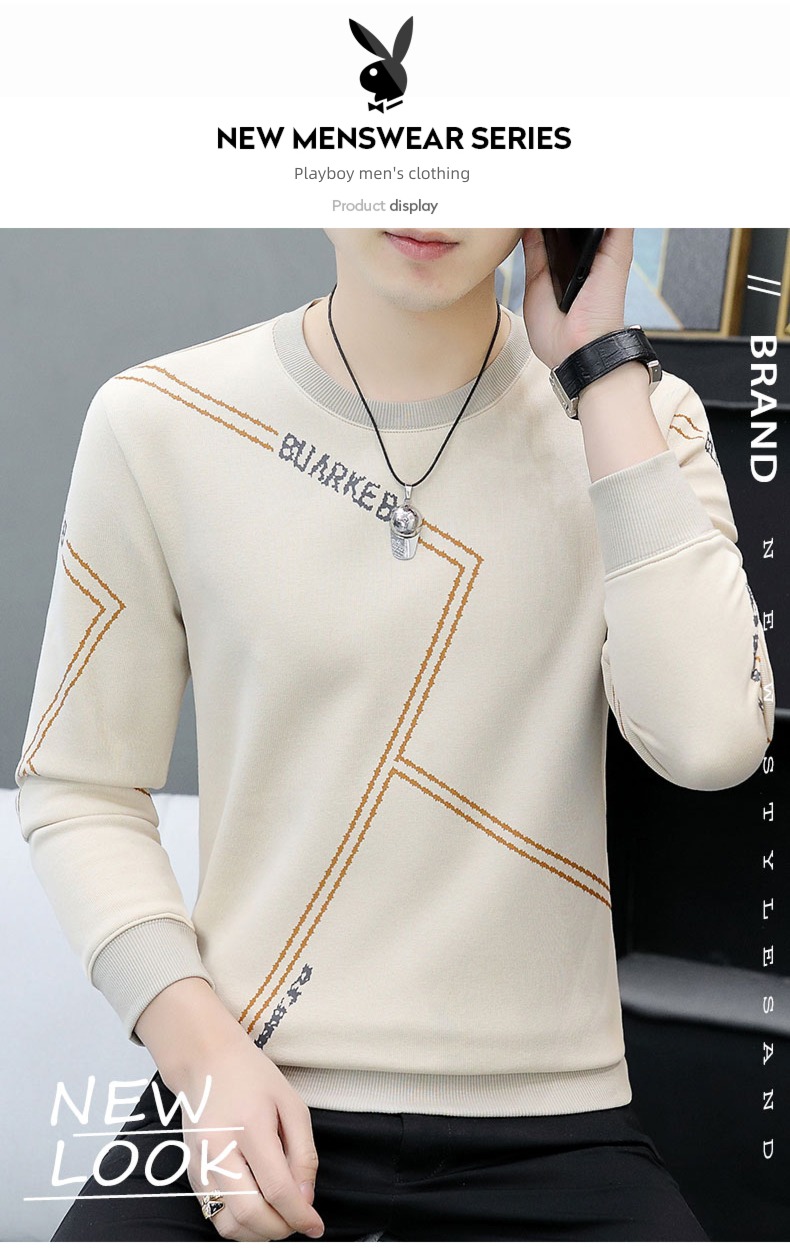 dandy autumn leisure time pure cotton Long sleeve Sweater