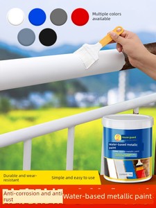 Water-Based Paint, Metal Paint, Anti-Rust Paint, Metal Corrosion Protection, Rust-Free Paint, Household Self-Brushing Pa