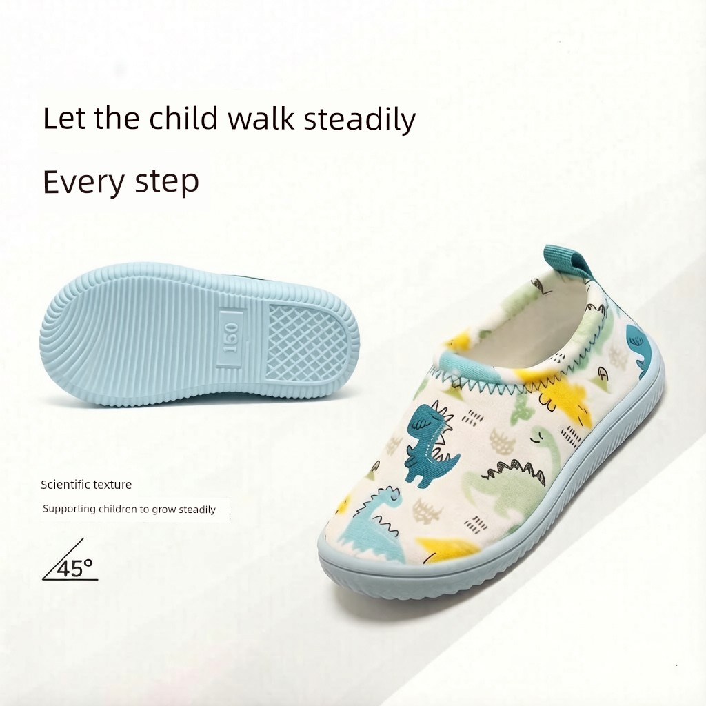 Kindergarten Indoor Shoes for Boys, Lightweight Canvas Shoes for Toddlers Entering School, Cartoon Walking Shoes for Boys, 2026 New Model — 4