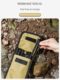 Outdoor camping tent floor nail storage bag steel nail finishing bag hand-held envelope type sky curtain building nail tool pack