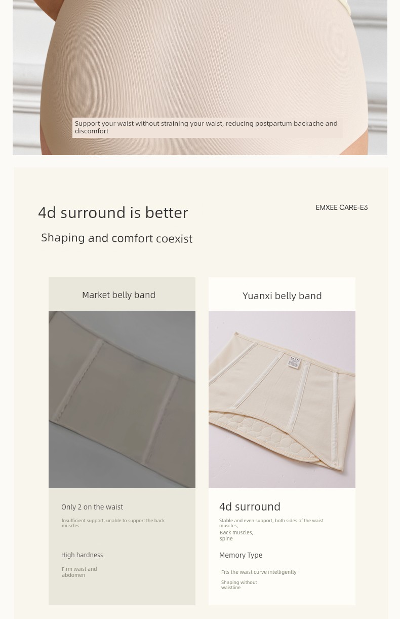 [Lightweight Model] Manxi Xiaqingfeng Abdominal Belt for Postpartum Mothers, Breathable and Lightweight, Suitable for Natural Birth and C-Section — 10