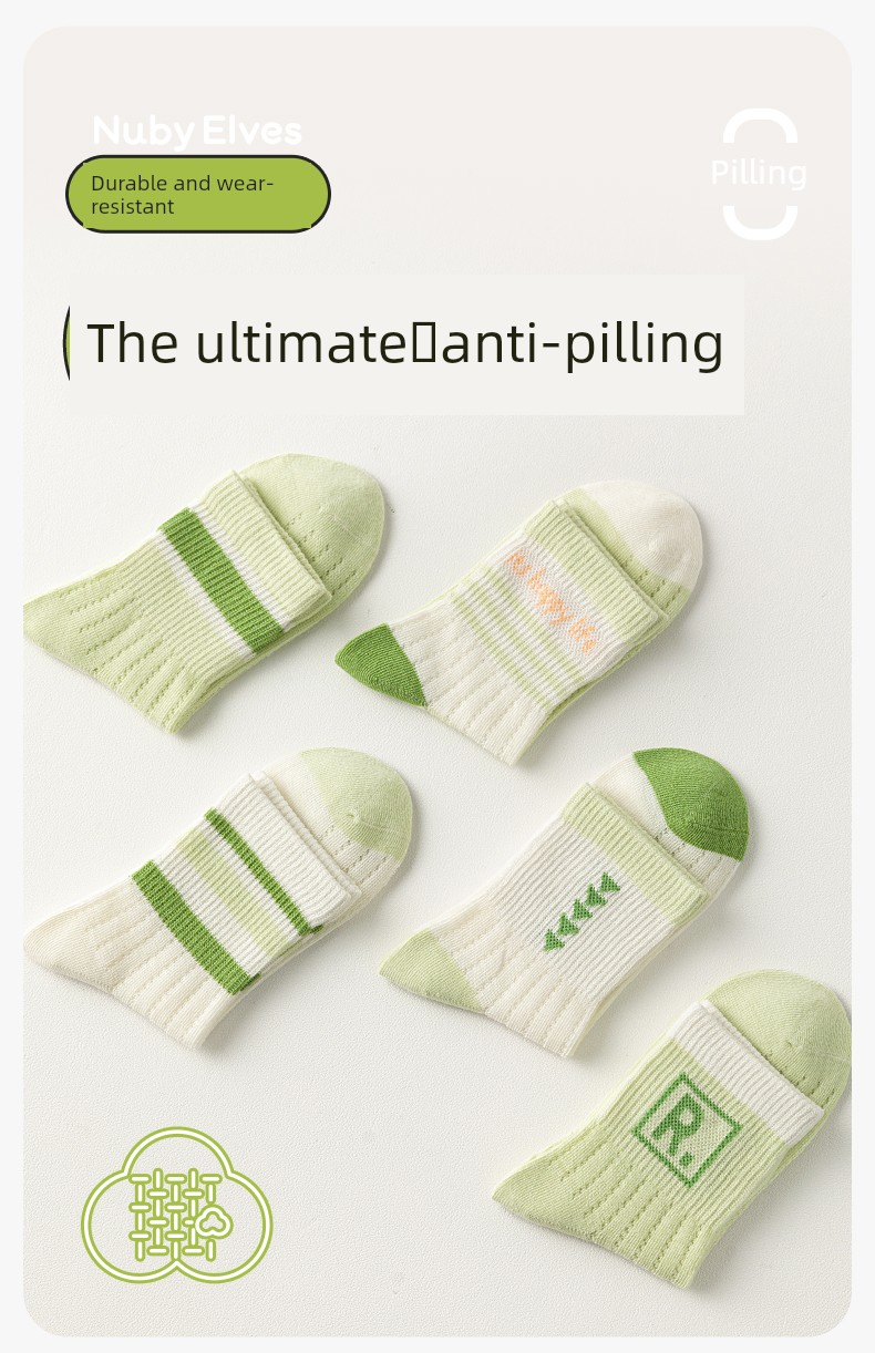Children's Socks, Summer Thin Cotton Socks, Boys' and Girls' Summer Mesh Thin Socks, Boys' and Older Kidsren's Summer Anti-Odor Kidsren's Socks — 12