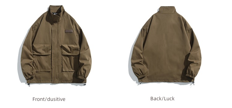 BOY Autumn and winter stand collar work clothes Jacket pizex