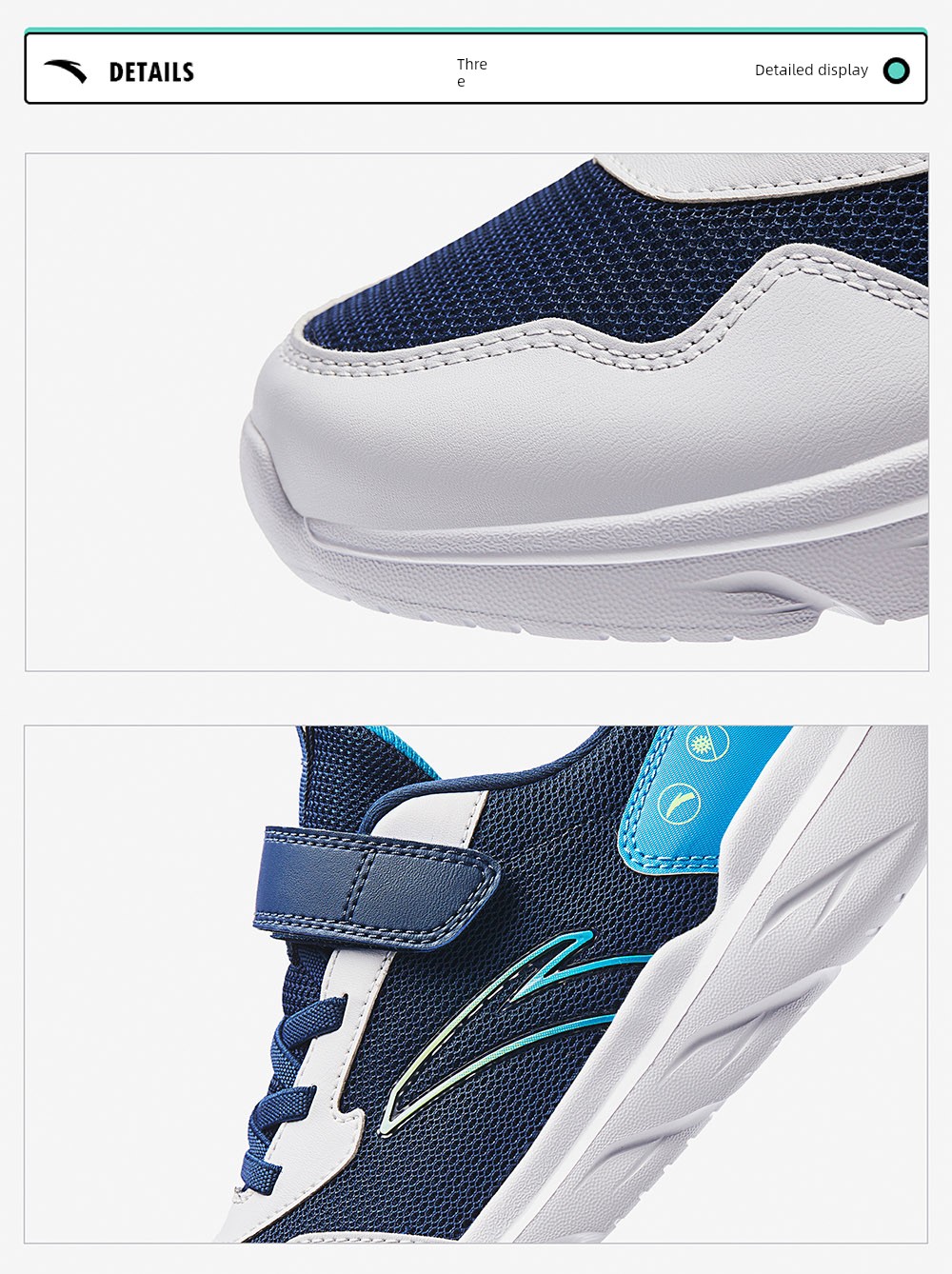 Vitality | Anta Kidsren's Shoes, Boys' and Girls' Running Shoes, 2026 Autum New Kidsren's Sports Running Shoes, Campus Casual Shoes — 11