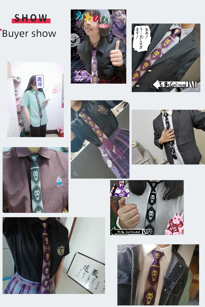 JOJO Japanese version  wonderful comic Garage Kit necktie