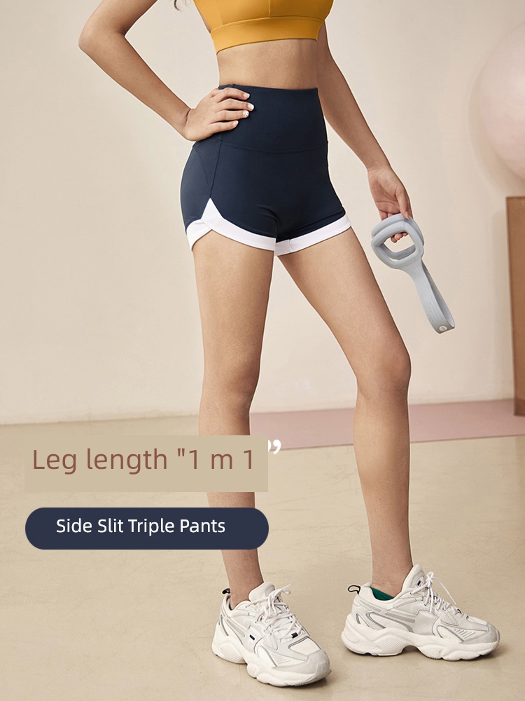 Sang Ruo female High shot Tight fitting Peach hip run Yoga Pants