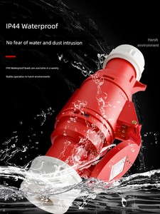 Delixi Three-Phase Electric Waterproof Connector Industrial Plug