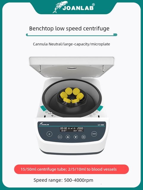 Mini centrifuge laboratory small digital display high speed palm cgf variable speed serum separator low speed desktop PRP