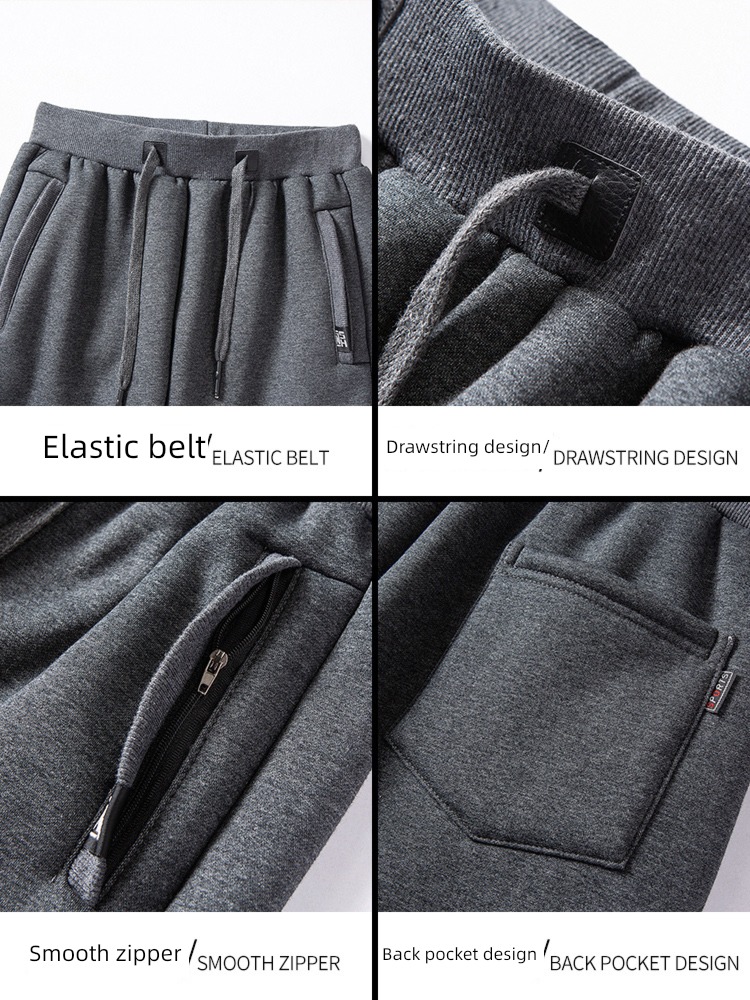 NGGGN winter keep warm teenagers Lamb cashmere trousers