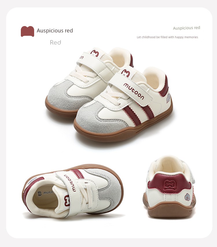 Toddler Walking Shoes 2026 Autumn/Winter New Model Baby Shoes Boys Soft Sole Children's German Training Black Girls' Shoes — 36