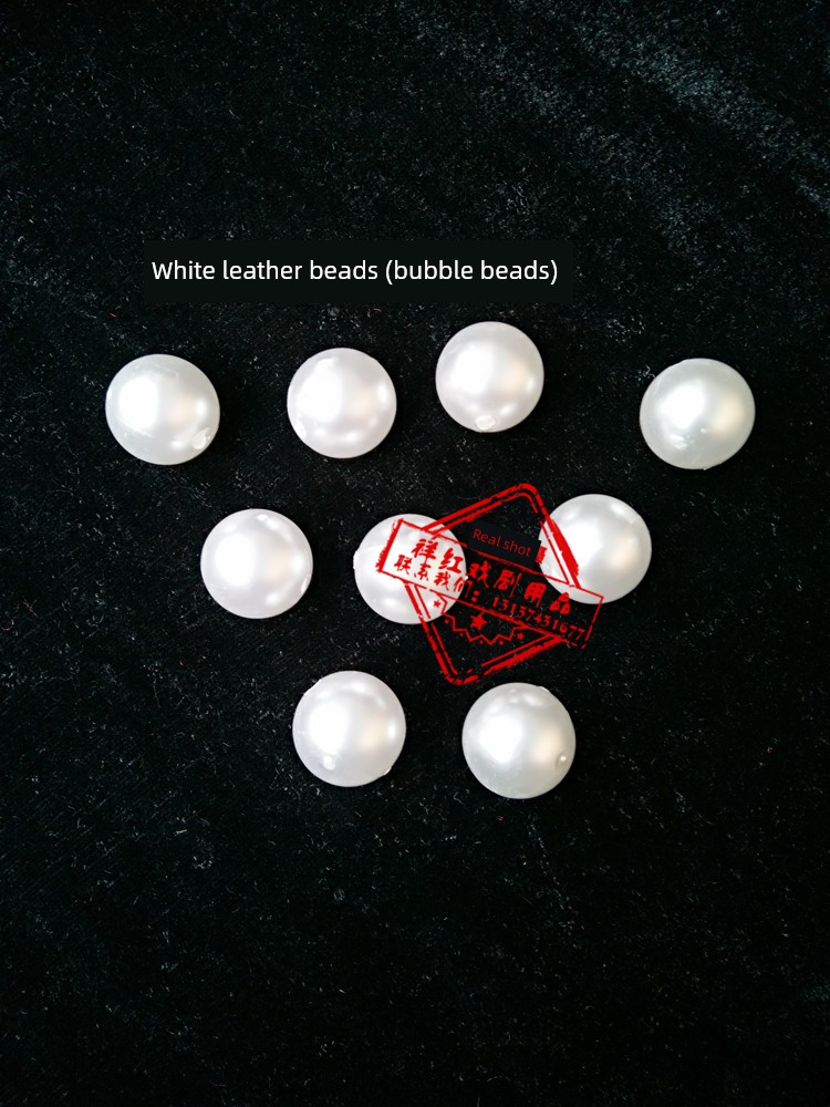 Drama and Opera Helmets, Butterfly and Phoenix Crown Headpieces, Bubble Beads Accessories, Plastic Hollow Beads, DIY Jewelry, Rice Beads, Hat Beads