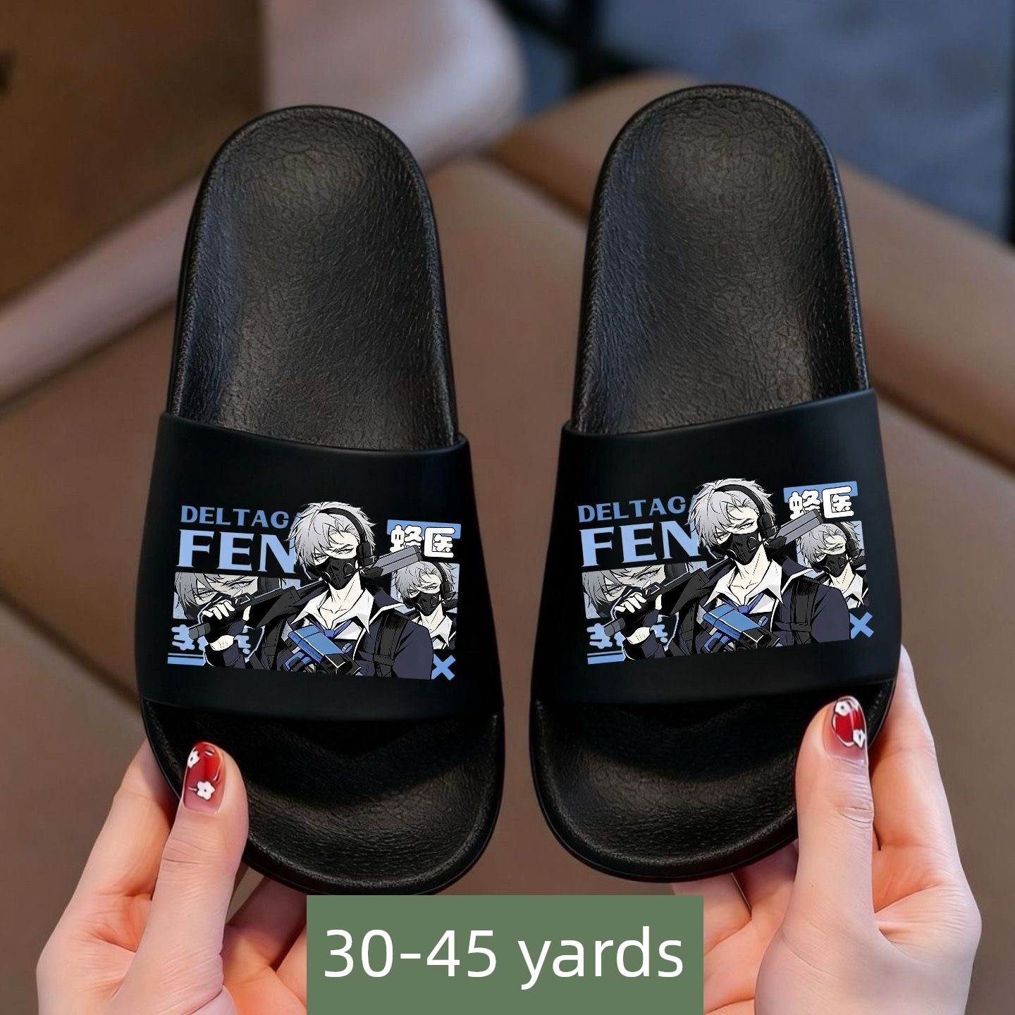 Delta Action Weilong Children's Slippers Summer Non-Slip Soft-Soled Boys' Cartoon Home Bathing Slippers for Older Children — 2