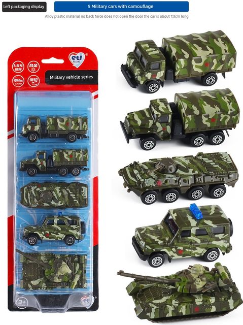 Fire special police ambulance sanitation bus military train simulation alloy car model toy gift