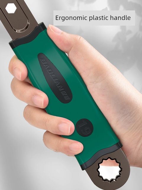 Baolian Black Nickel Moving Wrench Hardware Tool Multi-functional Quick Open-On-Open-On-On-On-On-Faced Touch Pipe Clamps