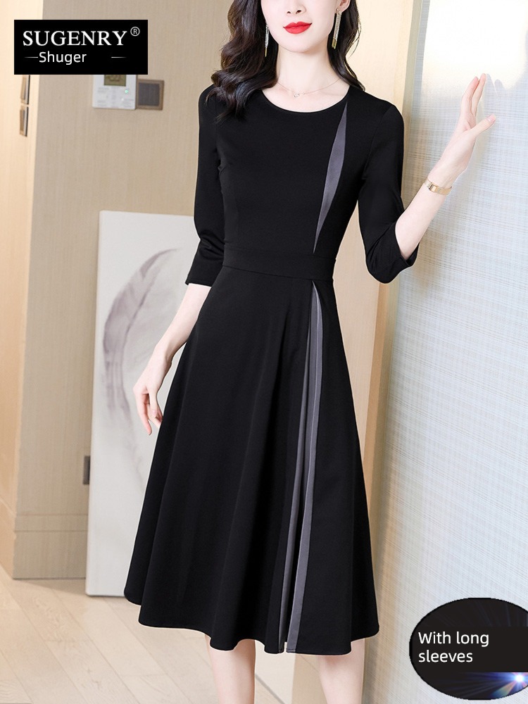 Sense of design senior black Self-cultivation have more cash than can be accounted for Dress