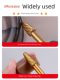 Titanium-plated tungsten steel rotary file cemented carbide milling cutter hole reaming drill bit inner grinding head stainless steel electric grinding tool