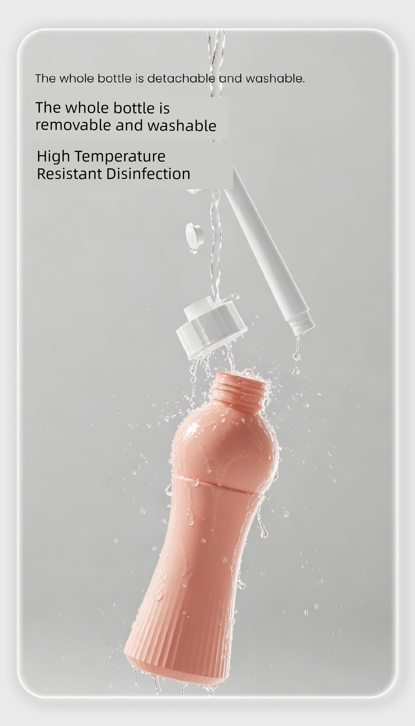XENBEA Maternal Female Private Part Butt Anal External Washing Butt Portable Cleaning Device Washing Bottle Perineum Flusher — 14