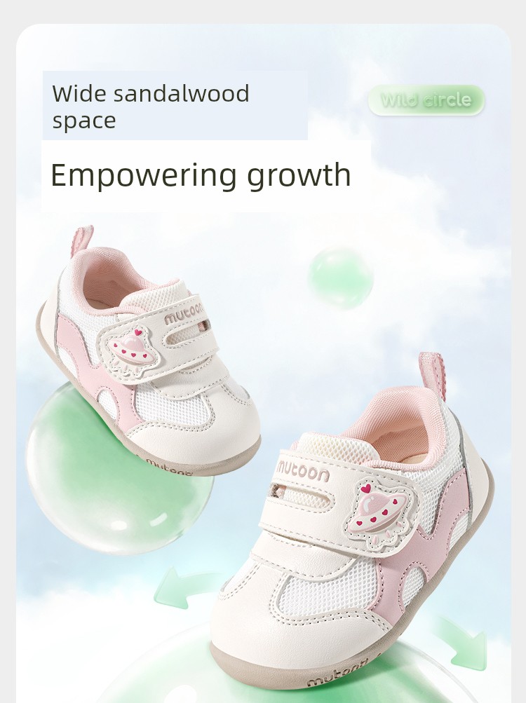 Muttong Baby Thin-Soled Pre-Walking Shoes 2026 Spring and Autumn New Model for 6-18 Months Baby Girls and Boys Soft-Soled Walking Shoes — 11