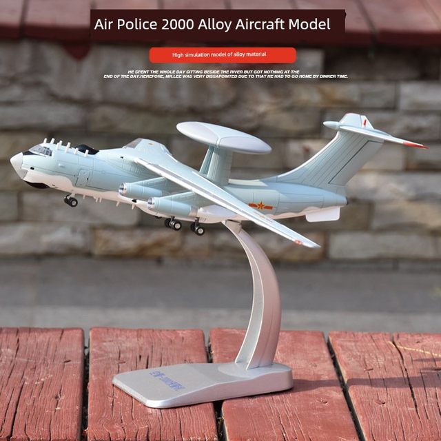 KJ2000 Early Warning Aircraft Alloy Aircraft Model 1 130 Fighter Transportation Aircraft Collected Military Parade Gifts