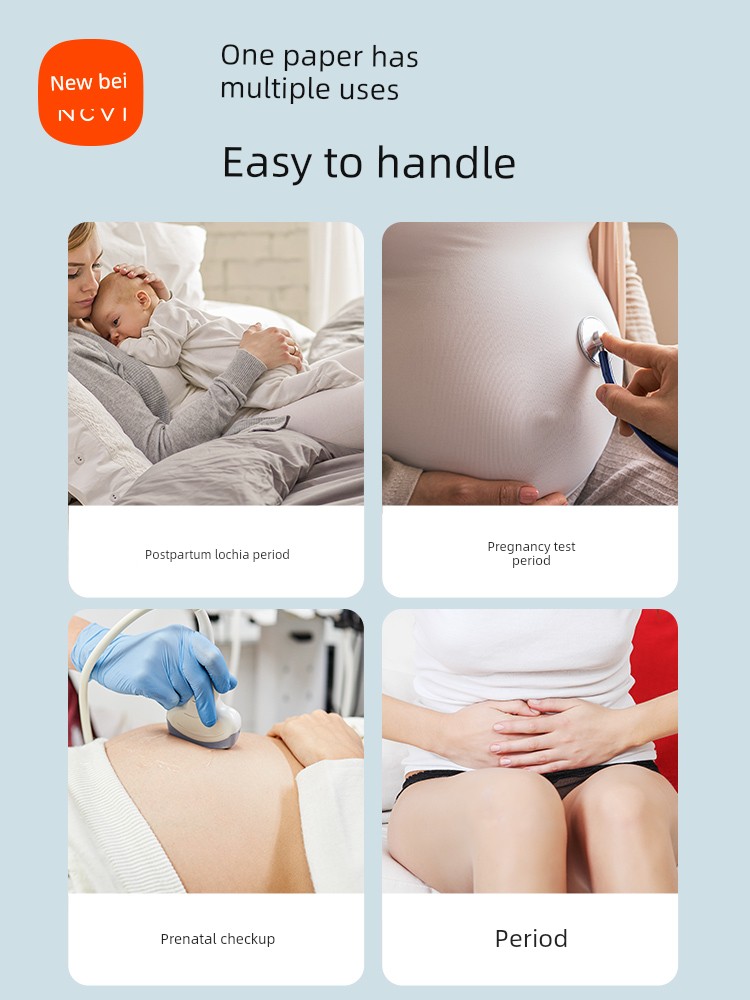 New Maternity Sanitary Pads Postpartum Maternity Pads Hospital Delivery Postpartum Period Menstrual Pads 1 Pack Total of 4 Packs — 5