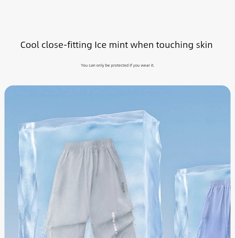 Zuoxi Children's Clothing Boys' Anti-Mosquito Pants Children's Trousers Summer Thin Quick-Dry Sports Pants 2026 New Model Big Kids Long Pants — 20