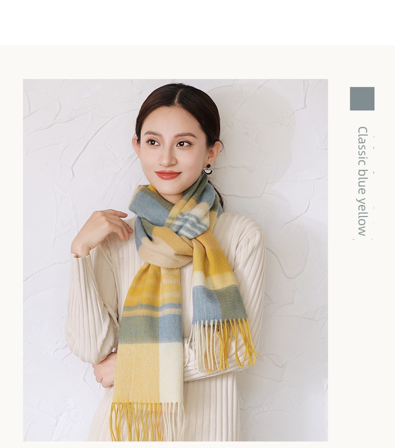 Shanghai Story female mom gift Versatile Autumn and winter scarf