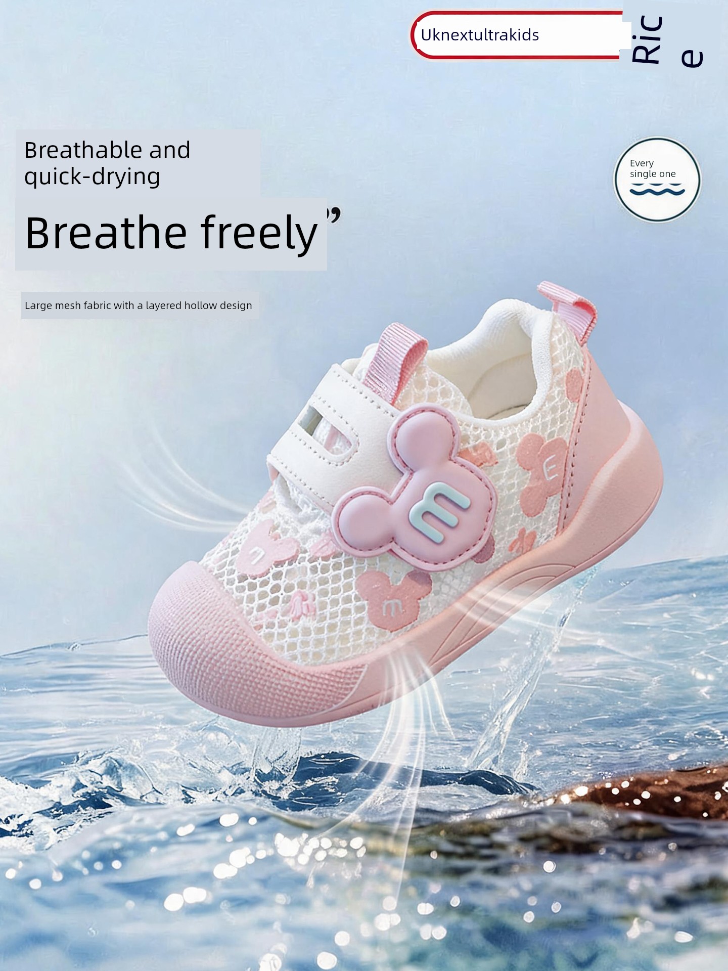 British Nu Baby Toddler Shoes for Girls, Spring and Autumn Functional Shoes for One-Year-Old Children, Soft-Soled, Breathable, Non-Slip for Infants and — 2