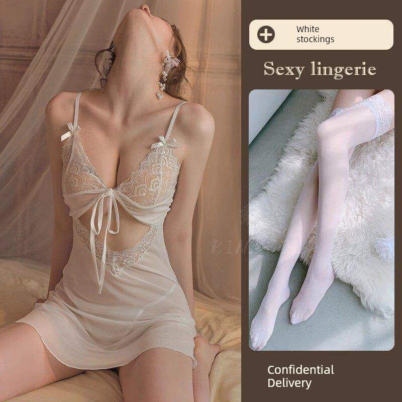 Sexy and Fun Sleepwear, Abstinence-Style Plus-Size Lace Camisole Nightdress, Abstinence-Style 2026 New Style, Mood-Enhancing and Fun Lingerie for Women — 6