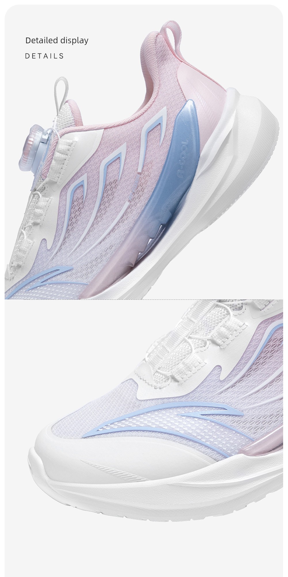 Ride the Wind 2 | Anta Kidsren's Sports Shoes, Girls' Running Shoes, 2026 Early Autumn Kidsren's Shoes, Professional Running Shoes for Students and Girls — 31