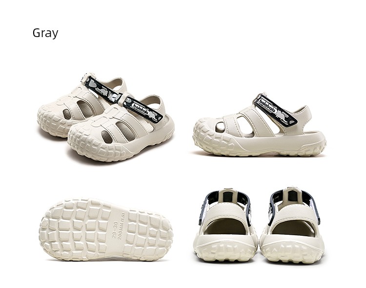 Balabala Kidsren's Shoes, Kidsren's Sandals, Lightweight Non-Slip Beach Shoes, Boys and Girls Shoes, Cut Out Summer Casual Shoes, Versatile — 15