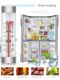 Refrigerator thermometer special temperature meter for refrigeration and freezer cold storage high-precision household digital display built-in thermometer