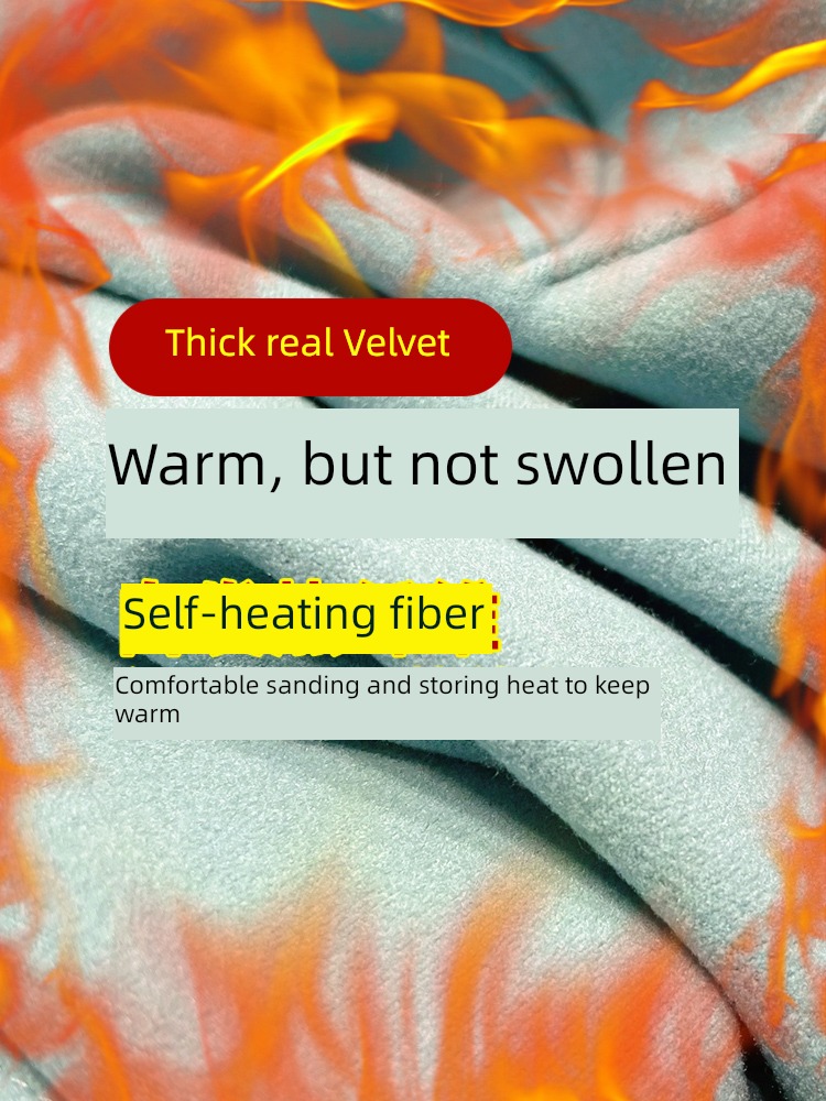 Self heating No trace Derong Undershirt female winter sweater Inner lap Foreign style Long sleeve T-shirt Half high collar keep warm jacket