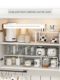Kitchen hanging cup holder household desktop cup cabinet cup holder storage kitchen living room glass water cup tea cup storage rack