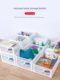 Imported Japanese desktop storage box office desktop organization frame partition basket cosmetic stationery classification storage basket