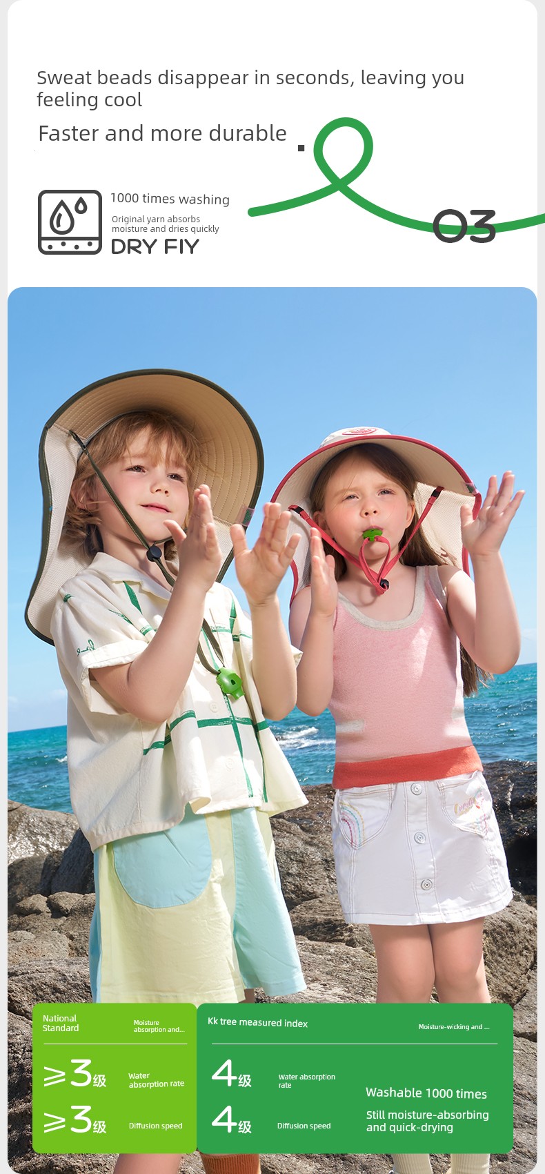 Summer Baby Boys and Girls Sun Protection Hat — 14