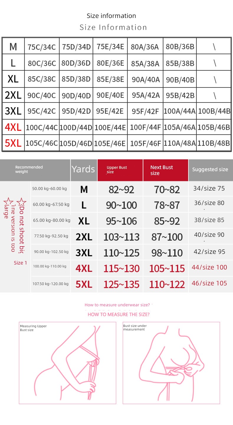 Fat mm Bras Fitness wear 200 Jin motion Underwear