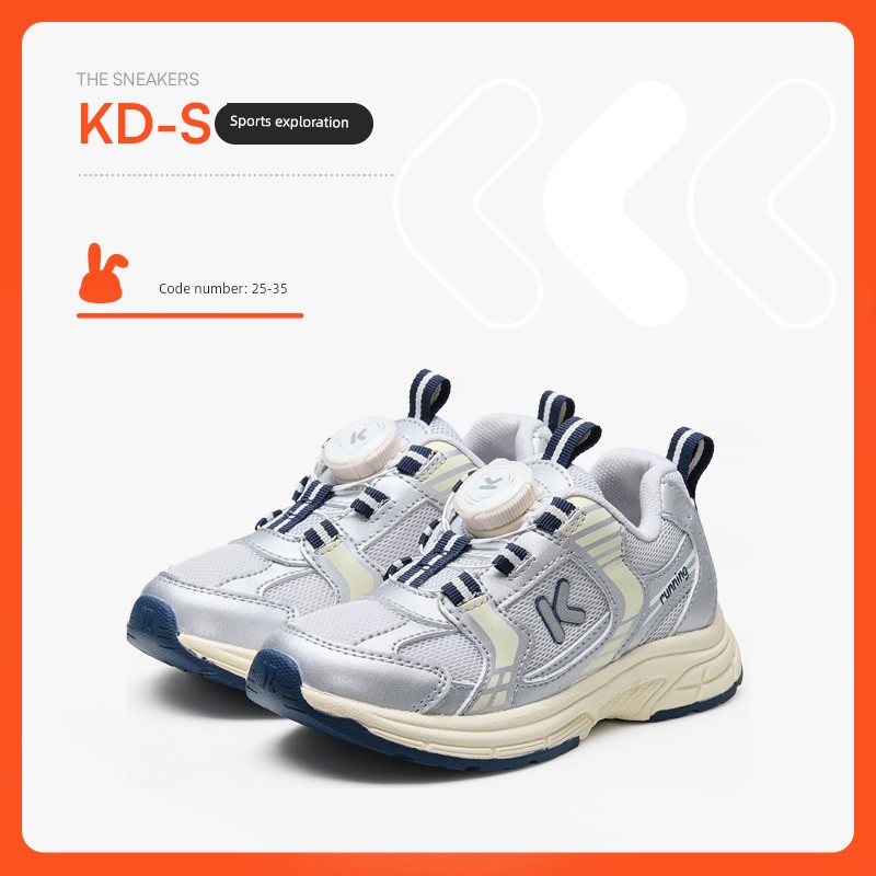 Carter Rabbit Kidsren's Shoes Kidsren's Sports Shoes 2026 Autum New Soft-Soled Non-Slip Breathable Running Shoes Casual Baby Shoes — 4