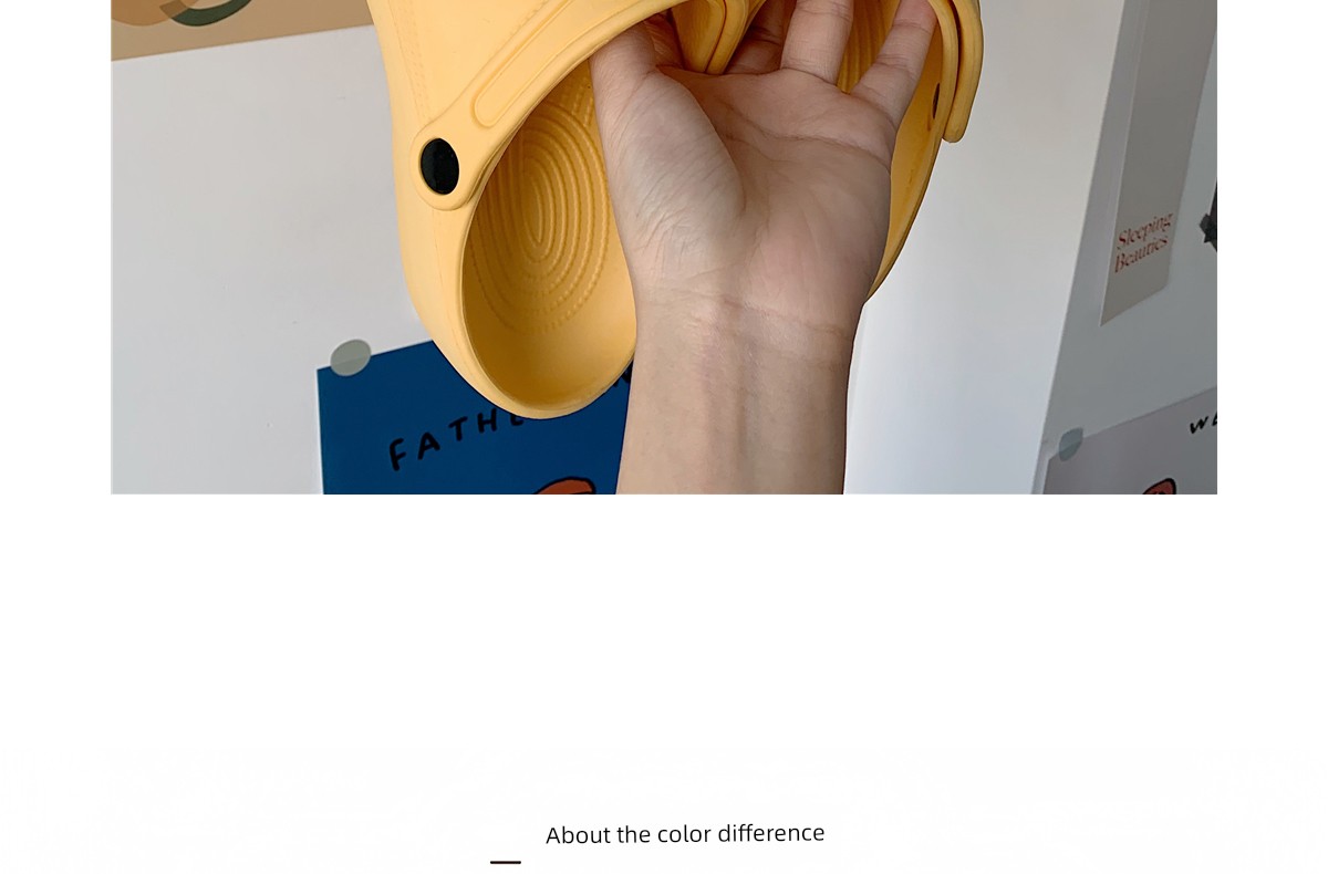 Thin Strap Children's Clogs Japanese Style Simple Boys' and Girls' Outdoor Beach Sandals Summer Parent-Child Closed-Toe Slippers — 50