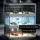 1 64 simulation alloy car model display hall garage scene high-transparent acrylic lighted parking lot model display stand