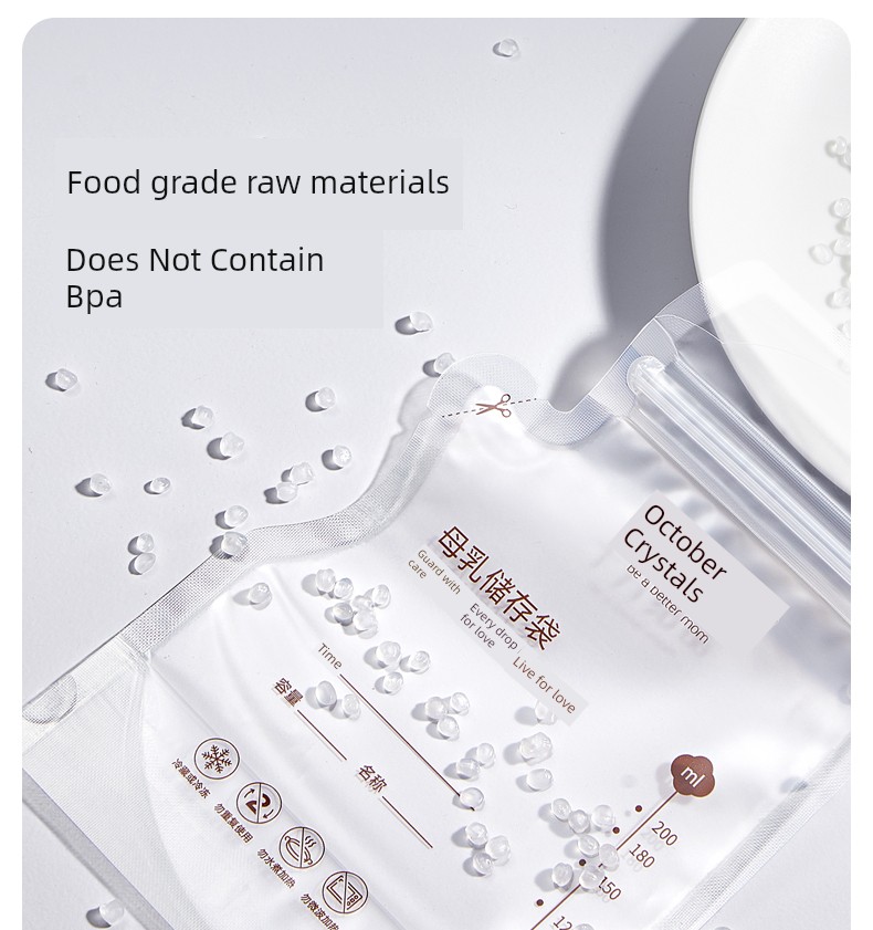 October Crystals New Mom Gift Pack: Hospital Maternity Set, Maternity and Postpartum Supplies, 7-Piece Maternity Bag — 30
