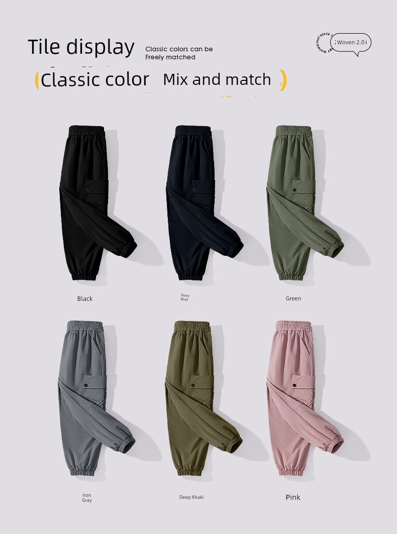 Piggy Banner Children's Cargo Pants Boys' Pants Autumn New Long Pants Big Kids Autumn Outdoor Waterproof Hiking Pants Pc — 10