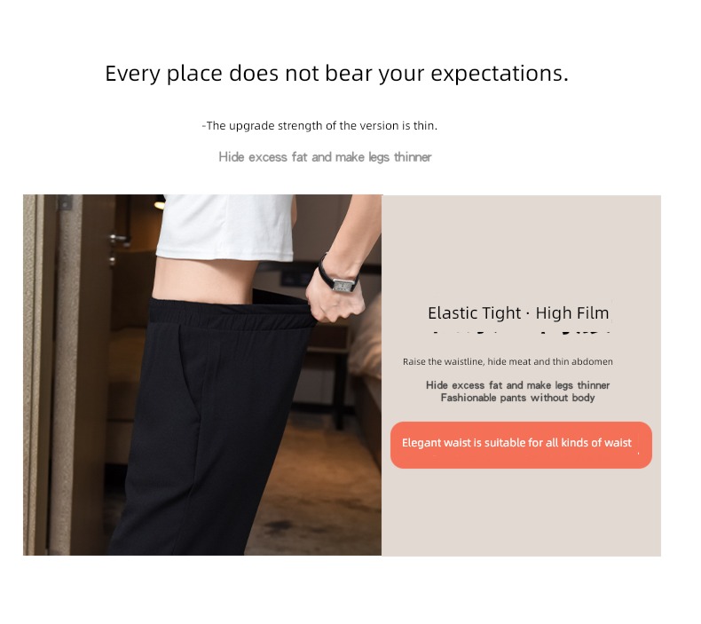Chiffon easy Sagging sensation High waist Thin money leisure time Wide leg pants
