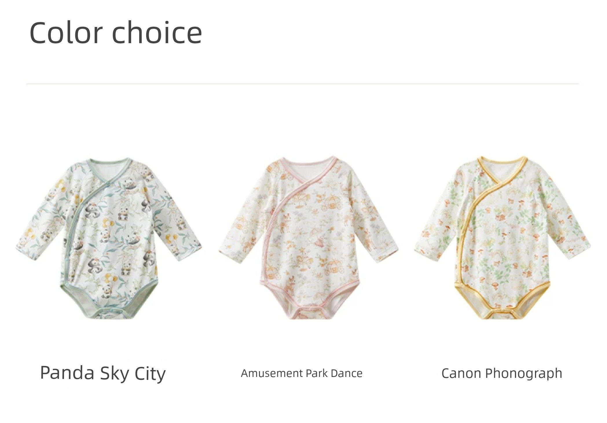 [119 Yuan/Choose Any 3 Items] October Crystal Four Seasons Baby Clothes Romper Baby Jumpsuit Baby Clothes — 15