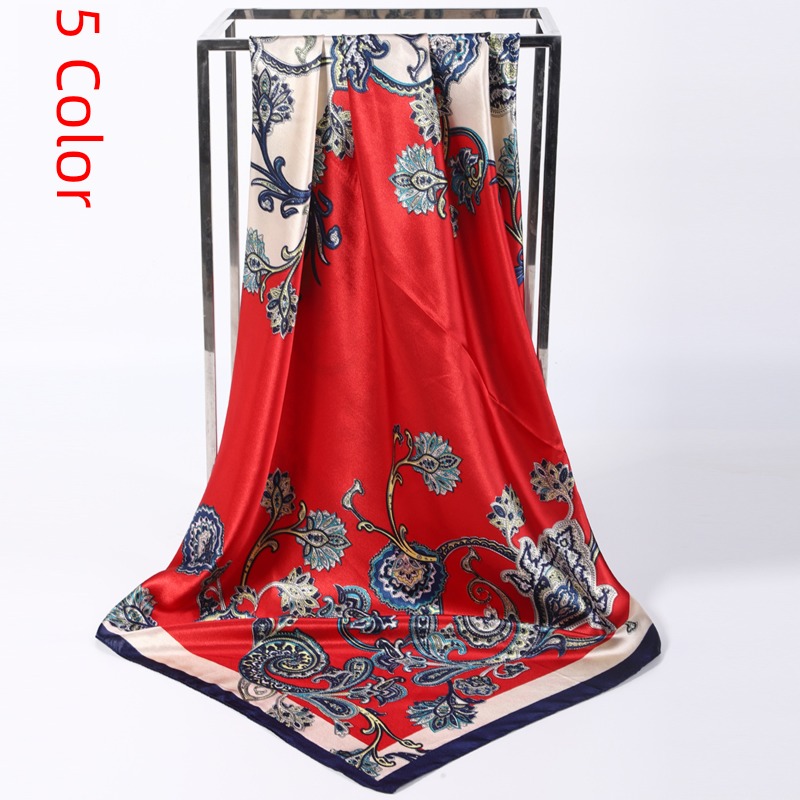 Special Offer Satin 90cm female Versatile Spring and Autumn silk