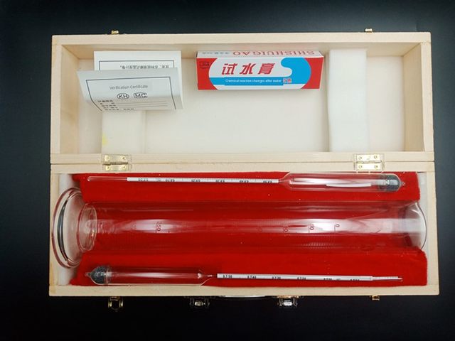 Diesel oil measurement gasoline liquid density meter high-precision petroleum glass meter meter detector hydrometer